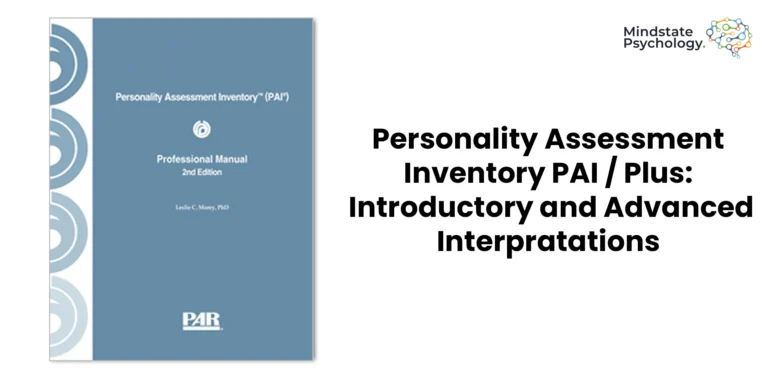 Personality Assessment Inventory PAI / Plus (September)